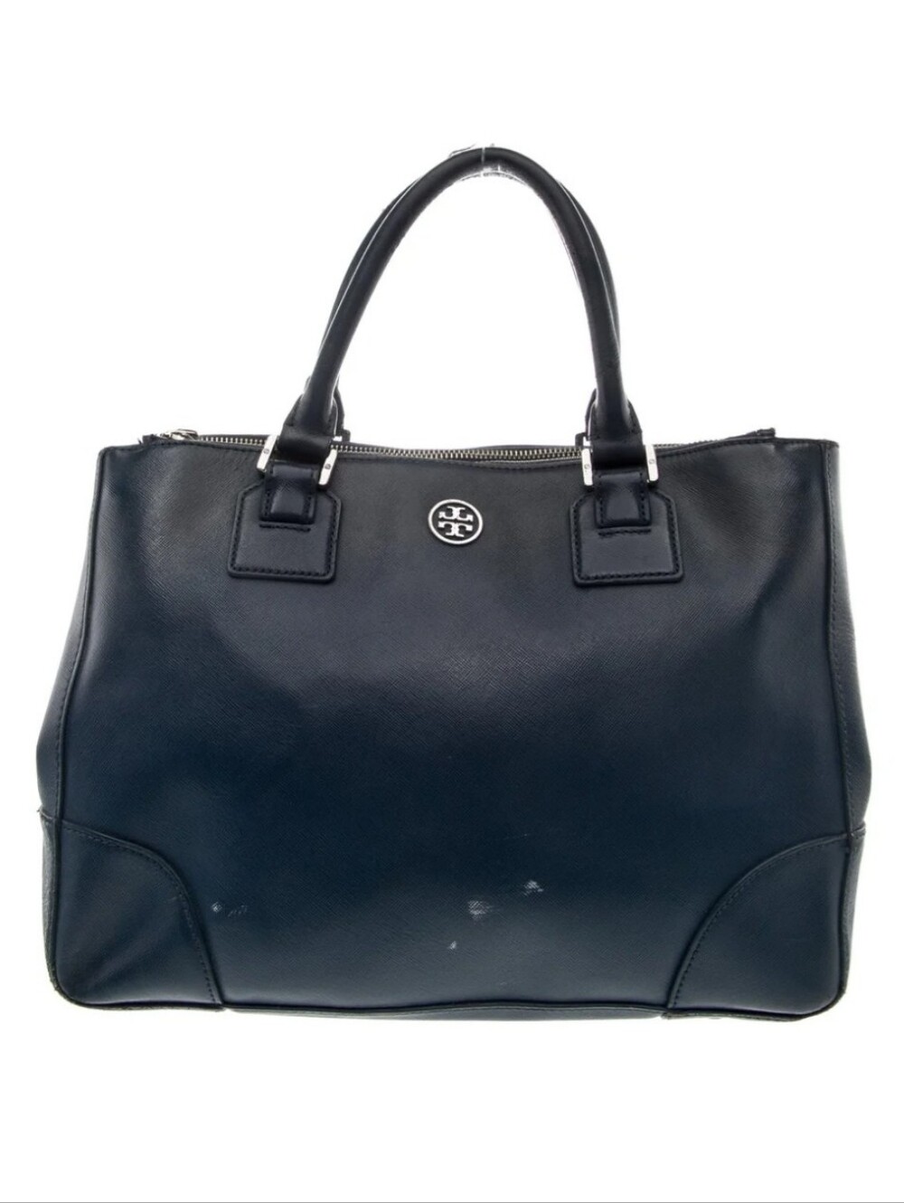 Tory Burch Saffiano Authentic Leather Top Handle Bag